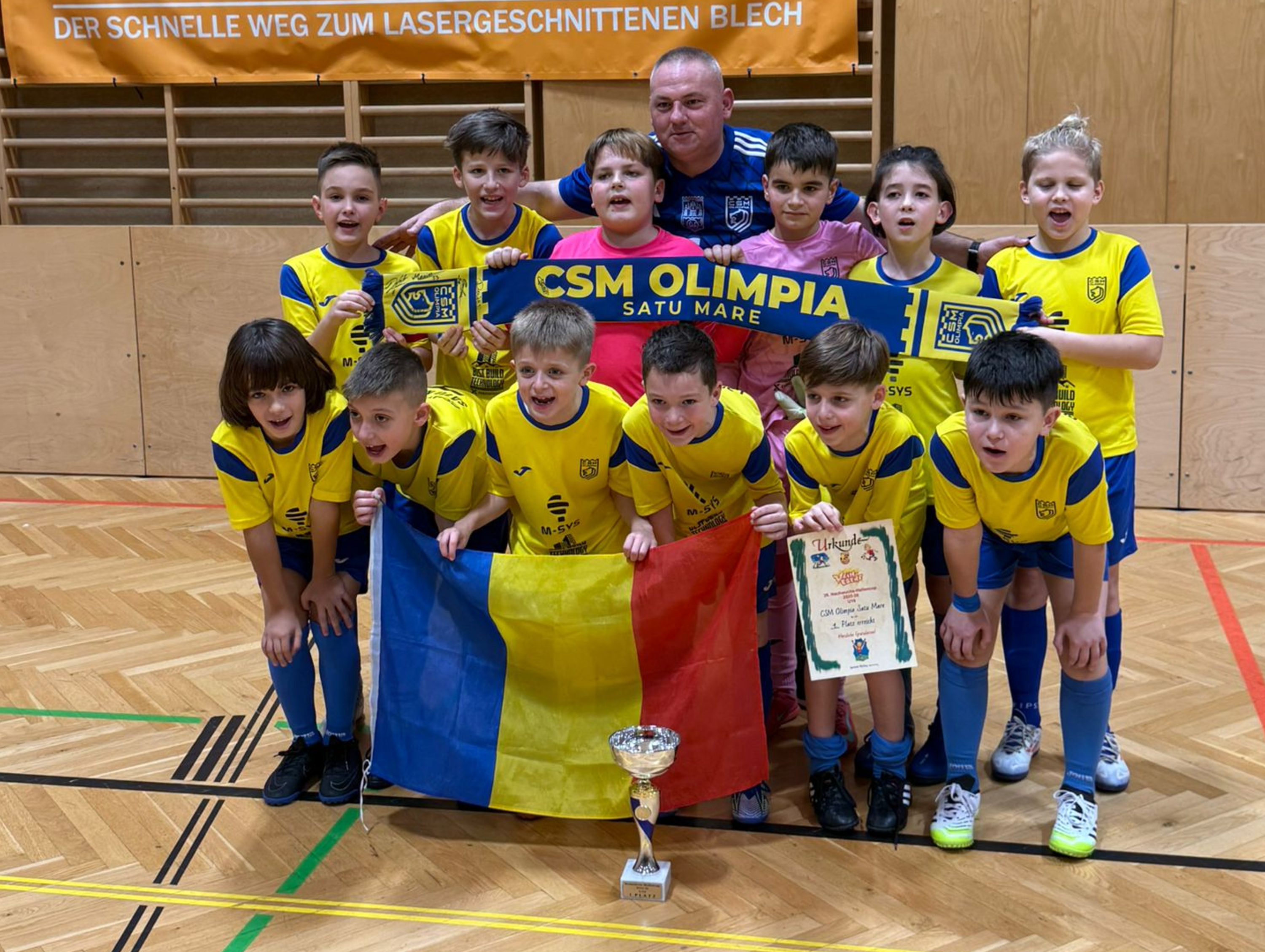 CSM Olimpia U10 a câștigat detașat al doilea turneu din Austria